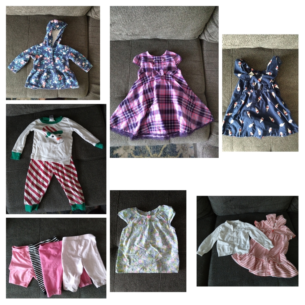 Baby Girl 11pc Lot